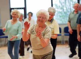 older people dancing